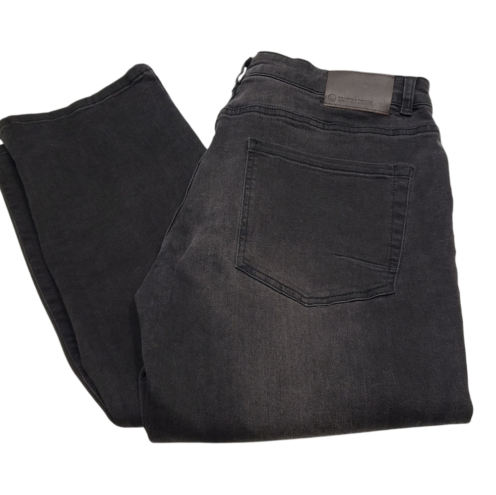 New Tainted Denim Men's Size 33 Relaxed Fit Black Jeans